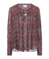 Isabel Marant Étoile Printed Blouse In Multi