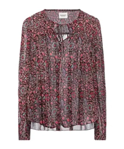 Isabel Marant Étoile Printed Blouse In Multi