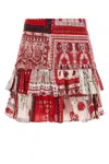 Isabel Marant Étoile Isabel Marant Etoile Printed Cotton Nomini Mini Skirt In Multi