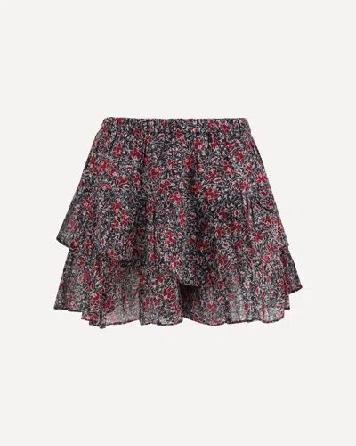 Isabel Marant Étoile Printed Cotton Shorts In Multi