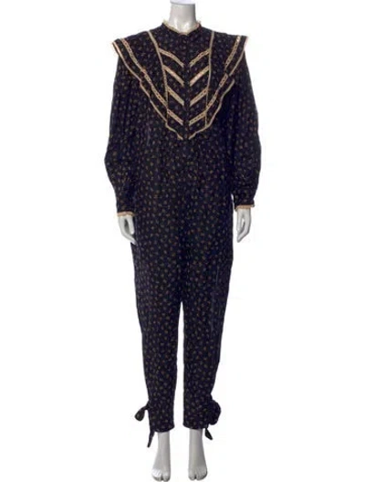 Pre-owned Isabel Marant Étoile Printed Jumpsuit In Blue