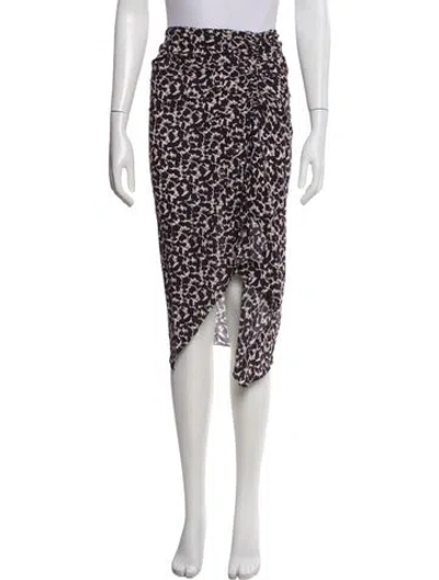 Pre-owned Isabel Marant Étoile Printed Knee-length Skirt In Neutral