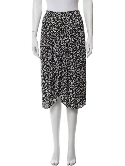 Pre-owned Isabel Marant Étoile Printed Knee-length Skirt In White