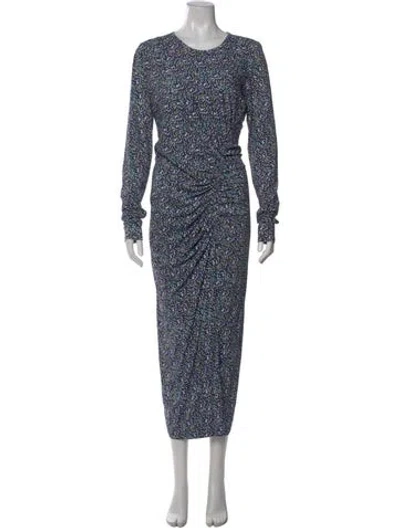 Pre-owned Isabel Marant Étoile Printed Midi Length Dress In Multi