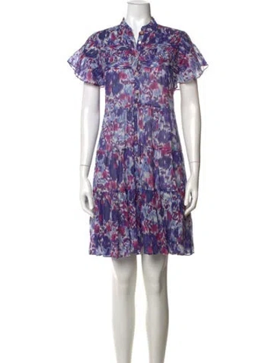 Pre-owned Isabel Marant Étoile Printed Mini Dress In Multi
