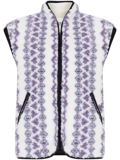 ISABEL MARANT ÉTOILE ISABEL MARANT ÉTOILE PRINTED REVERSIBLE VEST
