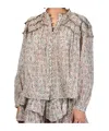 Isabel Marant Étoile Printed Shirt In Multi