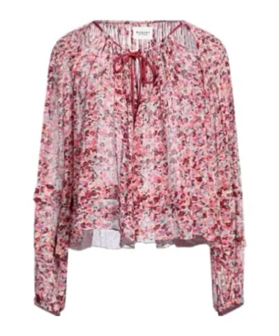 Isabel Marant Étoile Printed Shirt In Pink
