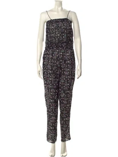 Pre-owned Isabel Marant Étoile Printed Square Neckline Jumpsuit In Multi