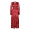 Isabel Marant Étoile Isabel Marant Etoile Printed Viscose Dress In Red