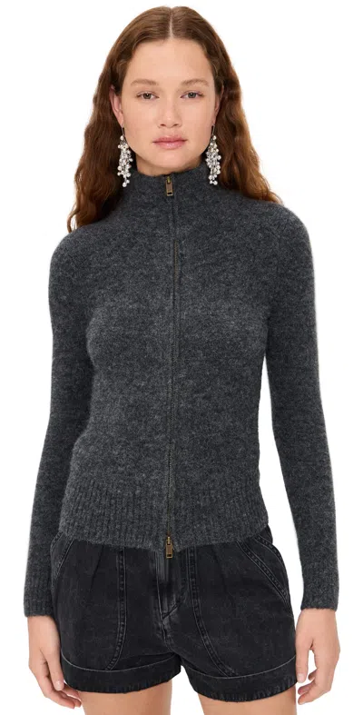 Isabel Marant Étoile Prunella Sweater Dark Grey In Gray