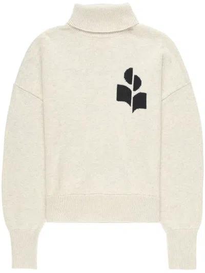 ISABEL MARANT ÉTOILE NASH PULLOVER,PU0222FA.A1X05E 02LY LIGHT GREY