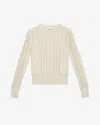 Isabel Marant Étoile Kalyn Sweater In Light Gray
