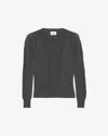 Isabel Marant Étoile Kelia Openwork Sweater In Gray