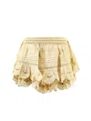 Isabel Marant Étoile Puria Organiic Cotton Shorts In Yellow