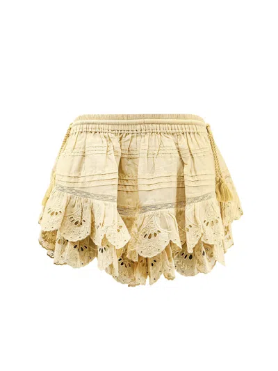 ISABEL MARANT ÉTOILE PURIA ORGANIIC COTTON SHORTS