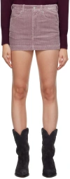 Isabel Marant Étoile Purple Rania Miniskirt In 86lc Lilac