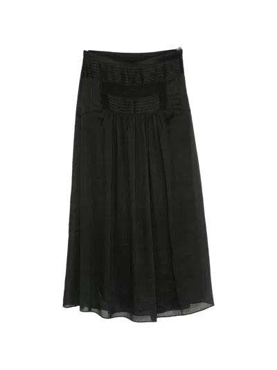 Isabel Marant Étoile Pylka Maxi Skirt In Black