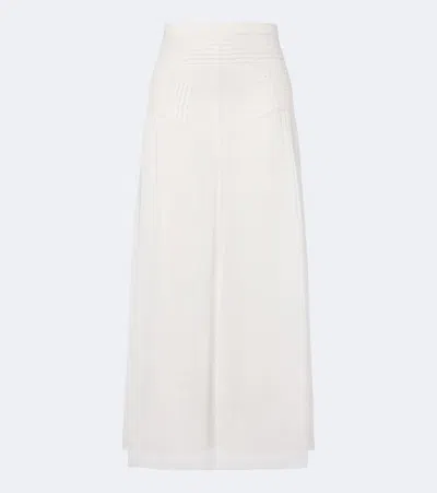 Isabel Marant Étoile Pylka Maxi Skirt In White