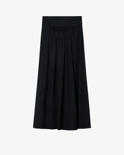 Isabel Marant Étoile Pylka Skirt In Black