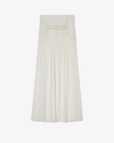 Isabel Marant Étoile Pylka Skirt In White
