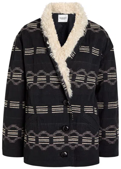Isabel Marant Etoile Qayla Cardigan In Black