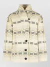 Isabel Marant Étoile Quayla Cotton Blend Jacket Patterned In Multi