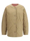 Isabel Marant Étoile Quilted Reversible Nesmae Jacket In Neutral