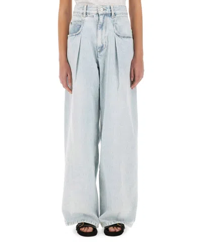 Isabel Marant Étoile Rachelle Jeans In Gray