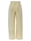 Isabel Marant Étoile Marant Etoile 'rachelle' Jeans In Beige