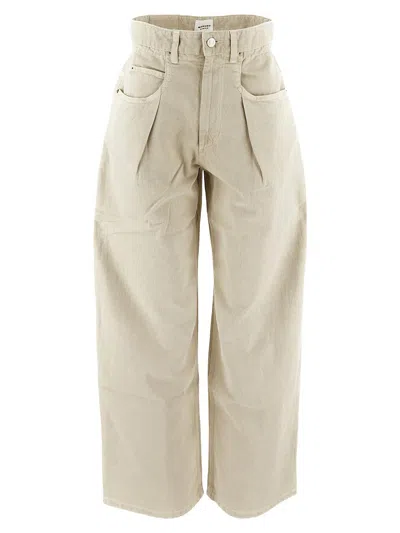 Isabel Marant Étoile Rachelle Jeans In Beige