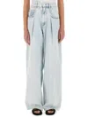 Isabel Marant Étoile "rachelle" Jeans In Denim