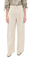 Isabel Marant Étoile Rachelle Jeans Ecru In Ecru