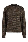 Isabel Marant Étoile Isabel Marant Etoile Raith Cable Knit Sweater In Brown
