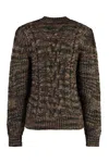Isabel Marant Étoile Isabel Marant Etoile Raith Cable Knit Sweater In Brown