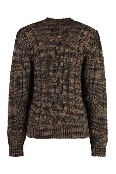 ISABEL MARANT ÉTOILE ISABEL MARANT ETOILE RAITH CABLE KNIT SWEATER