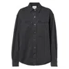 Isabel Marant Étoile Isabel Marant Etoile Raquel Faded Jersey Shirt In Black