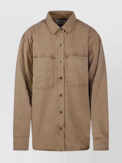 ISABEL MARANT ÉTOILE RAQUEL GB SHIRT CHEST POCKETS