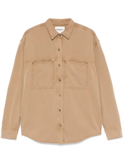 Isabel Marant Étoile Raquel Shirt In Green
