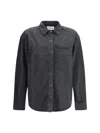 Isabel Marant Étoile Isabel Marant Etoile Raquel Faded Jersey Shirt In Faded Black