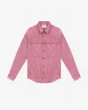 Isabel Marant Étoile Isabel Marant Etoile Pink Cotton Raquel Shirt In Pink
