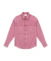 Isabel Marant Étoile Isabel Marant Etoile Pink Cotton Raquel Shirt In Pink