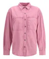 Isabel Marant Étoile Isabel Marant Etoile Pink Cotton Raquel Shirt In Pink