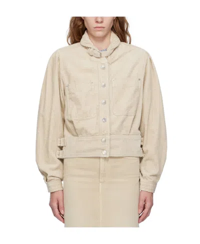 Isabel Marant Étoile Beige Rashane Jacket In 90be Beige