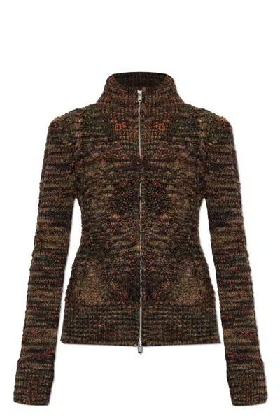 Isabel Marant Étoile Reanna Knitted Cardigan In Multi