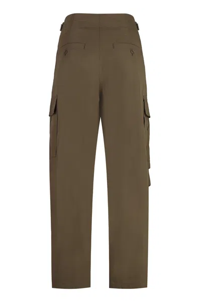 Isabel Marant Étoile Isabel Marant Etoile Rebecca Cotton Cargo-trousers In Brown