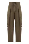 Isabel Marant Étoile Rebecca Cotton Cargo-trousers In Brown