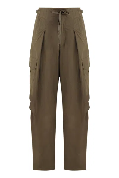 Isabel Marant Étoile Rebecca Cotton Cargo-trousers In Brown