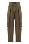 Isabel Marant Étoile Rebecca Cotton Cargo-trousers In Brown