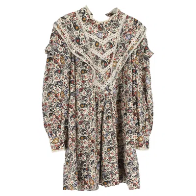 Isabel Marant Étoile Rebel Paisley Mini Dress In Floral Print Cotton In Multi